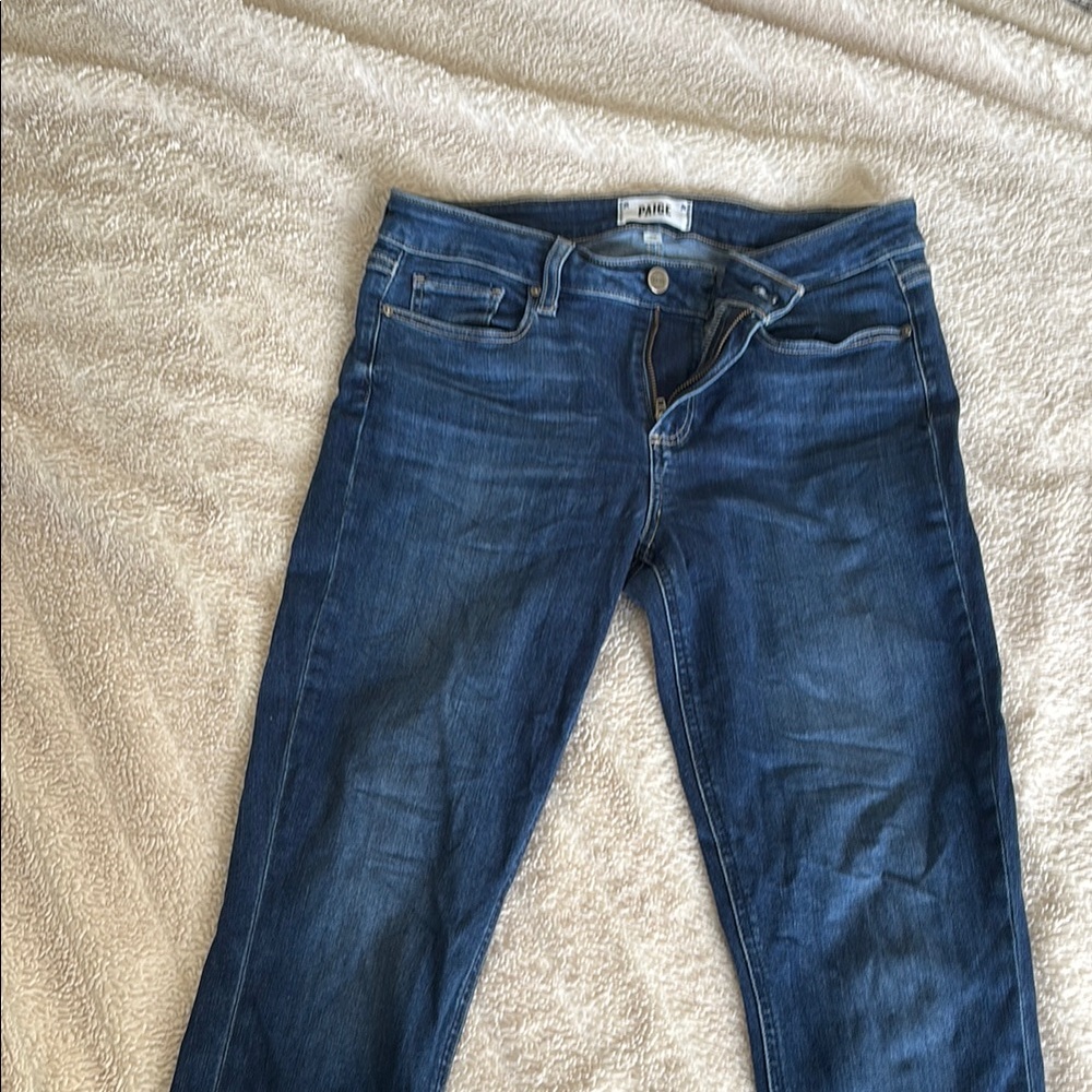 PAIGE Blue Skinny Jeans Classic Fit